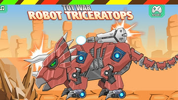 Lắp ráp robot Khủng long chiến đấu | Dino Robot Triceratops