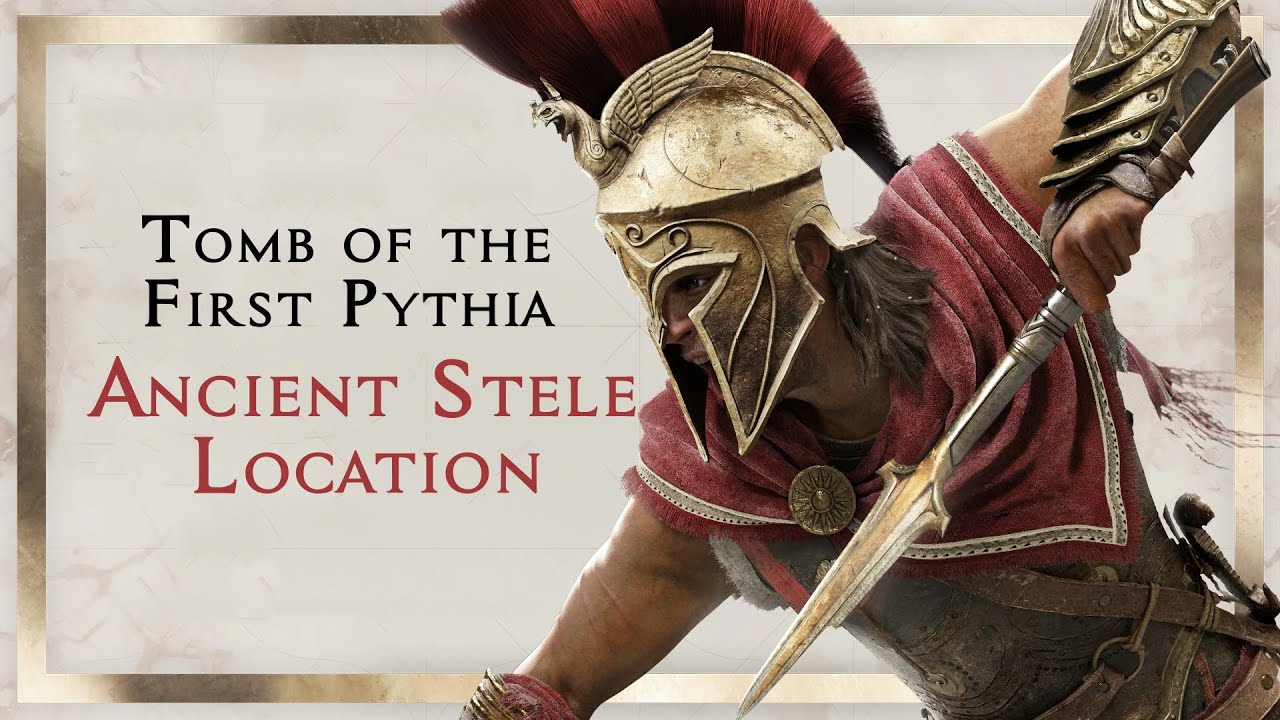 Grab Der Ersten Pythia Antike Stele Finden Assassin's Creed Odyssey - Tomb of the First Pythia - Ancient Stele