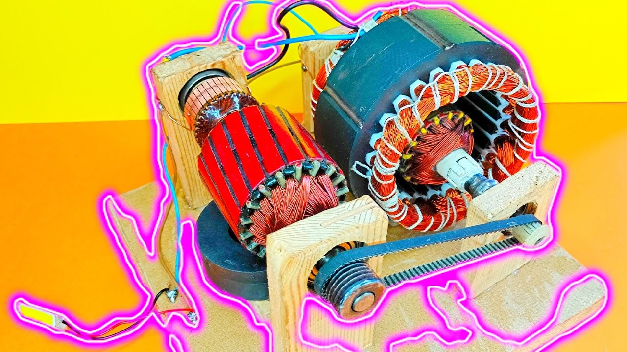 free energy 3000wth Copper Coil and generator||free electricity