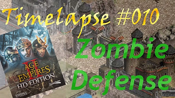 Scenario Editor Timelapse #010: Zombie Defense by Sirak [Age of Empires 2]