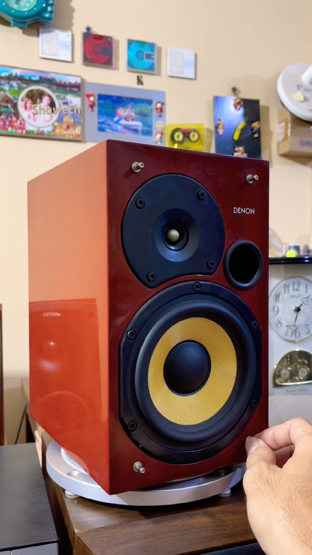 Denon SC-MG35LT woofer 14cm #japan #denon #speaker #fyp - YouTube