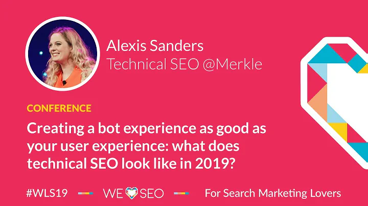 Alexis Sanders sera  We Love SEO 2019 !