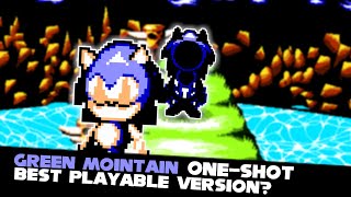 Fnf Green Mointain One-Shot Vs Stranger Sonic - Green Mountain Modshardgameplay