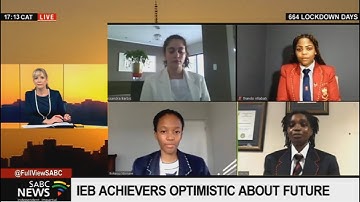 Matric 2021 | IEB top achievers optimistic about the future