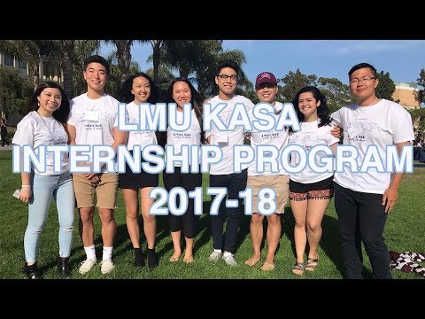 LMU KASA Internship Program 2017-18