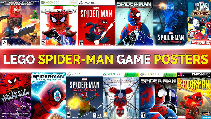 All Spider-Man Games Ever Released (1982-2023)