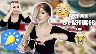 JE TESTE: Astuces coiffures 5 min-Craft