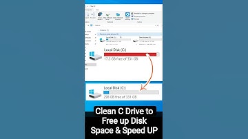 Clean C Drive in Windows 10 to Free up Disk Space & Speed UP PC or Laptop