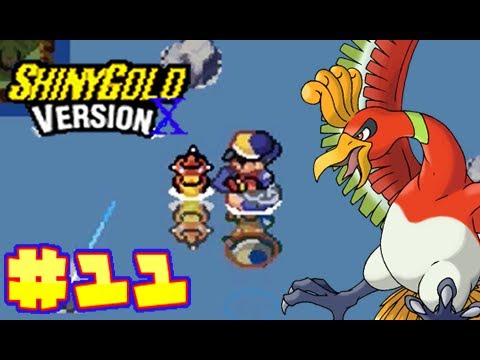 Let's Play Pokemon Shiny Gold Version X Part 18 - Catching Ho-Oh 