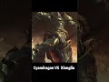 Cyandragon VS Xiangliu《The Yan Dragon》#shorts