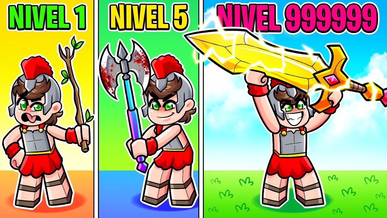 Conseguí la ESPADA de NIVEL 999.999 en Roblox 😱