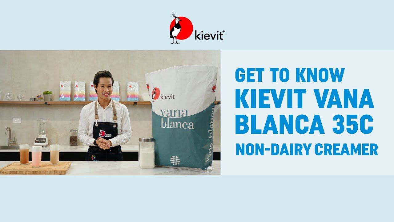 Get To Know Kievit Vana Blanca 35C Non-dairy Creamer - YouTube