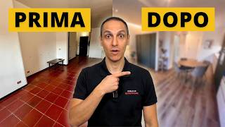 40 MQ, ma ora sembrano MOLTI di più | Ristrutturazione Prima/Dopo