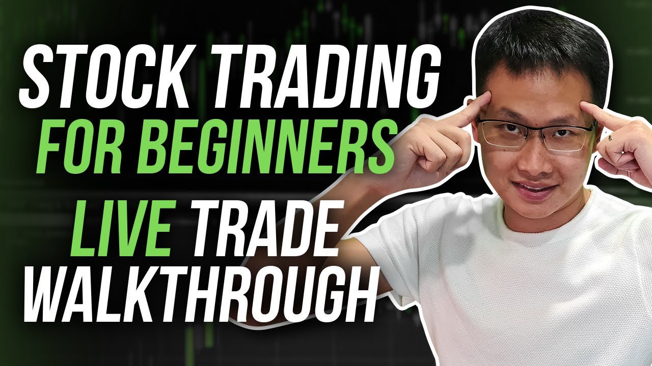 How to Trade the Stock Market as A COMPLETE Beginner (LIVE Trade Step ...