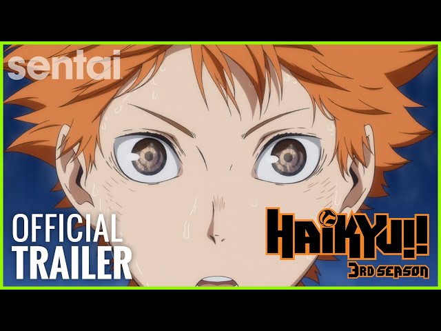 Haikyu!! Season 3 Official Trailer 