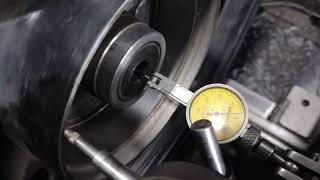 Embuchamento De Rodas De Moto.primeiro Po E Zerar Face E Diâmetro.