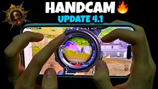 iPhone 15 Pro Max HANDCAM 🔥 PUBG TEST SMOOTH + 120FPS 😱 | UPDATE 4.1 LIVIK GAMEPLAY | PUBGMOBILE! screenshot 2