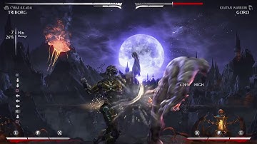 Triborg MKX Cyrax F3 under Punch Walk oki setup (73% meterless)