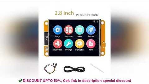 ESP32 Arduino LVGL WIFI&Bluetooth Development Board 2.8 "240*320 Smart Display Screen 2.8inch LCD TF