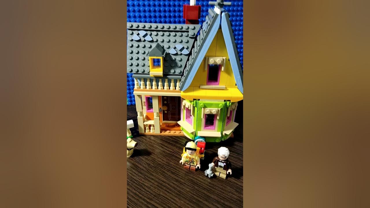 Лего набор 43217 дом по мультфильму "Вверх". Лего Дисней. 🏠🎈👍 #shorts # ...
