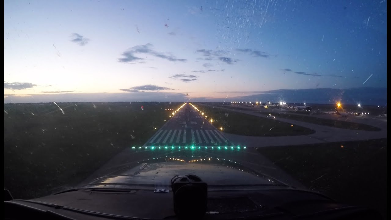Grand Forks International Airport Landing Home of UND Aerospace YouTube