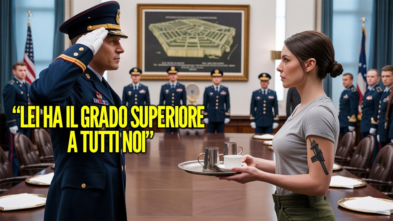 L’ammiraglio dei SEAL le chiese il grado per scherzo… poi vide il tatuaggio e capì chi era