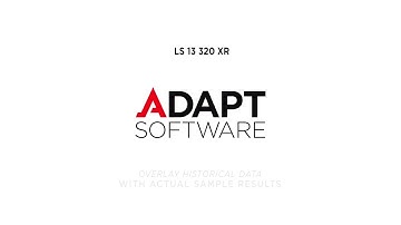 LS 13 320 XR ADAPT Software - Overlay Procedure