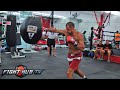 SERGEY KOVALEV CRUSHING THE HEAVY BAG & MITTS AS HE PREPARES FOR BERNARD HOPKINS (FULL WORKOUT)