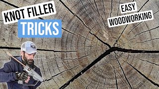 See how Easily you can repair WOOD Cracks & Knots