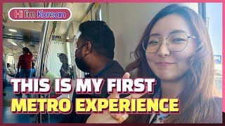 FIRST METRO IN BENGALURU 🇮🇳 ㅣIt's almost same with Korea 🇰🇷 Metro!!