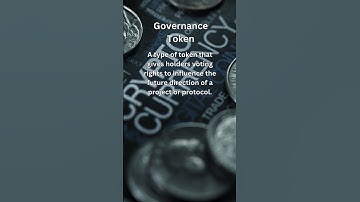 Governance Token | Must-Know Cryptocurrency Terms Explained Simply