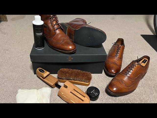 Complete Shoe Shine Routine 