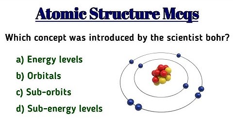 Atomic Structure Mcqs | chemistry important mcqs