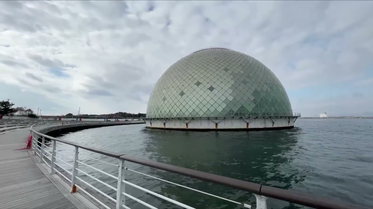Cosmo Square and Osaka Nankou Bird Sanctuary #LIVE - YouTube