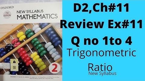 Oxford Mathematics 2, D2, NSM, Chapter no 11, Review Ex#11 ,Q no 1 to 4, #igcse #8thclass #olevels