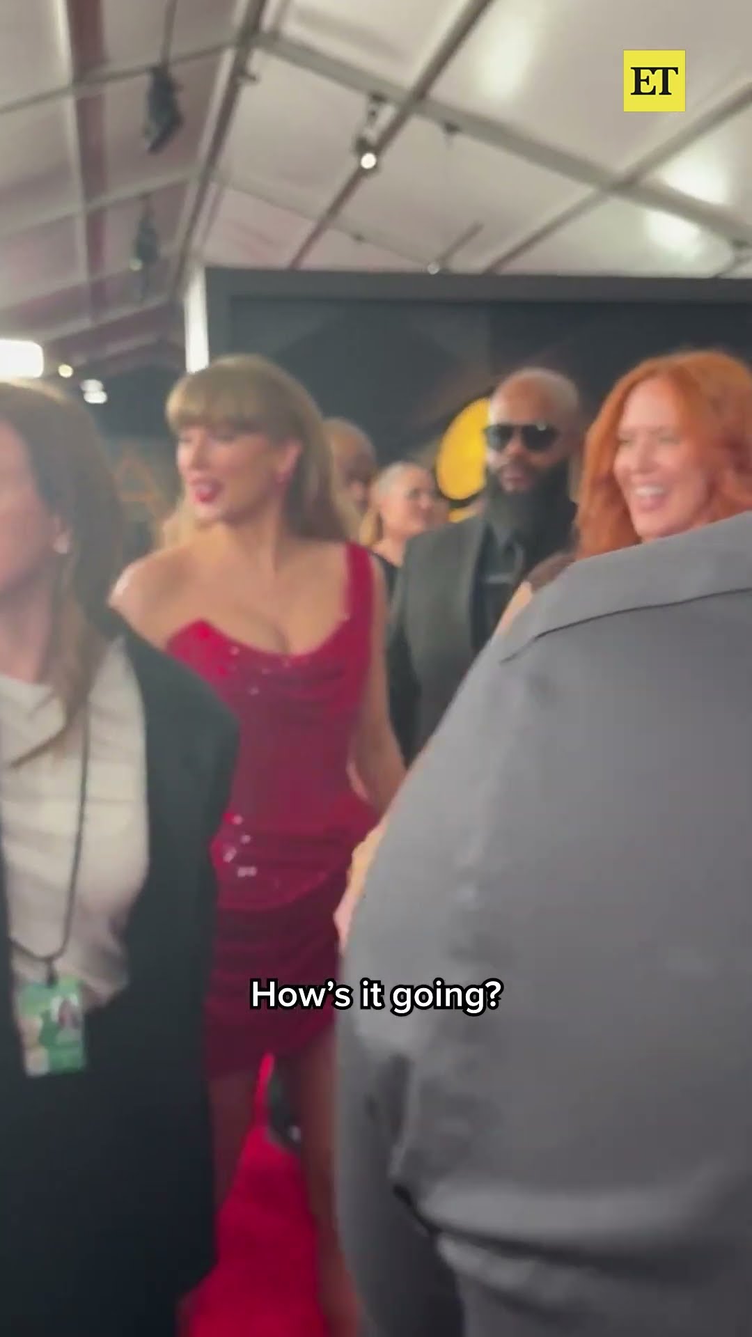 We are never ever ever getting over how GORGEOUS Taylor Swift looks at the #GRAMMYs! ❤️ #taylorswift