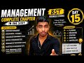 BST Management One Shot Revision 🔥 | Complete Chapter in Hindi | Day 15