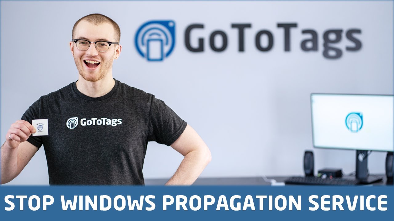 Stop the Windows Certificate Propagation Service for Desktop NFC Software