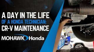 A Day in the Life of a Honda Technician: CR-V Maintenance