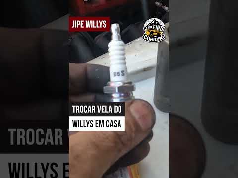 TROCA DE VELAS JIPE WILLYS - EM CASA