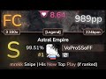 8.6⭐ VoProSSoFF | DragonForce - Astral Empire [Legend] 99.51% (#1 989pp FC) - osu!