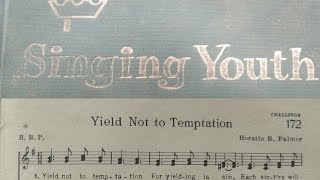 "YIELD NOT TO TEMPTATION" (Piano Cover with Lyrics)