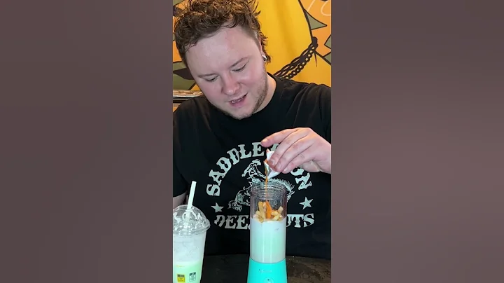 NEW Shamrock Shake Recipe 2023 #shorts #food #fyp #new #mcdonalds