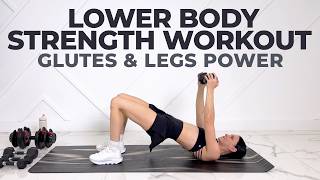 20-Minute Postpartum Leg &amp; Glute Workout (Safe + Effective)