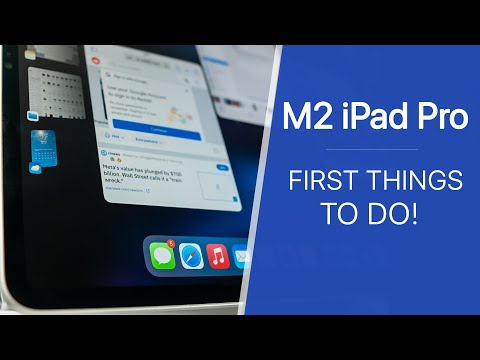 M2 IPad Pro (2022) - First 14 Things To Do!