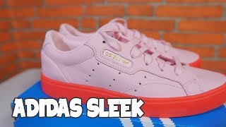 adidas sleek pink
