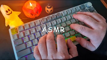 ASMR Keyboard Typing for Sleep and Relax 🌙 (No Talking, Pure Sound)