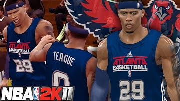 NBA 2K11 MyPLAYER #4 - Summer Circuit Game 1! A ONE MAN ARMY!