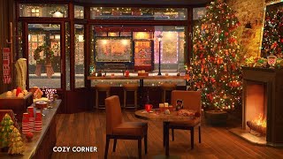 Cozy Christmas Coffee Shop Ambience with Christmas Music, Fireplace and Coffee Shop Background Noise screenshot 4