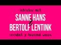 Interview met Sanne Hans (Miss Montreal) en Bertolf Lentink